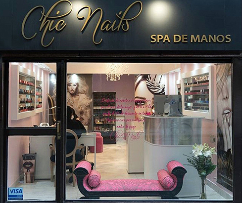 Mobiliario para negocios de belleza – Chic Nails – De la Torre Zaragoza