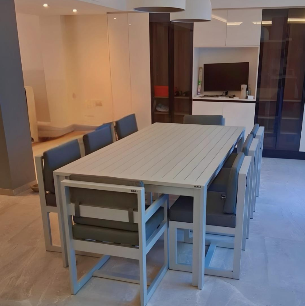 Muebles de exterior de aluminio