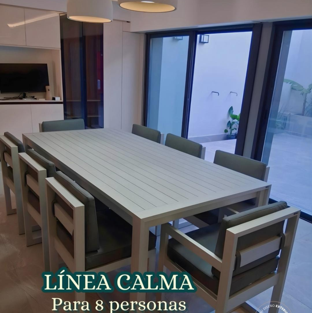 Muebles de exterior de aluminio